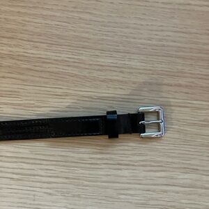 J.Crew Black Patent Leather Belt